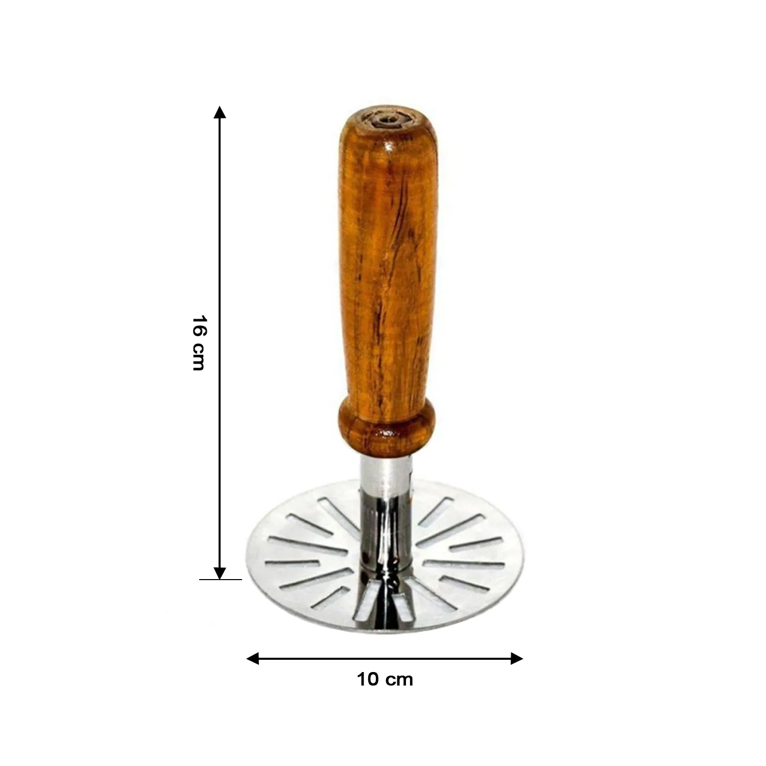 0066 Paubhaji Masher used in all kinds of household and kitchen places for mashing and making paubhajis.