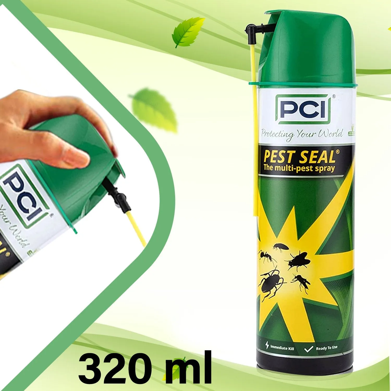 0270 PCI Aerosol 320 ml Spray for All Flying and Crawling Insects