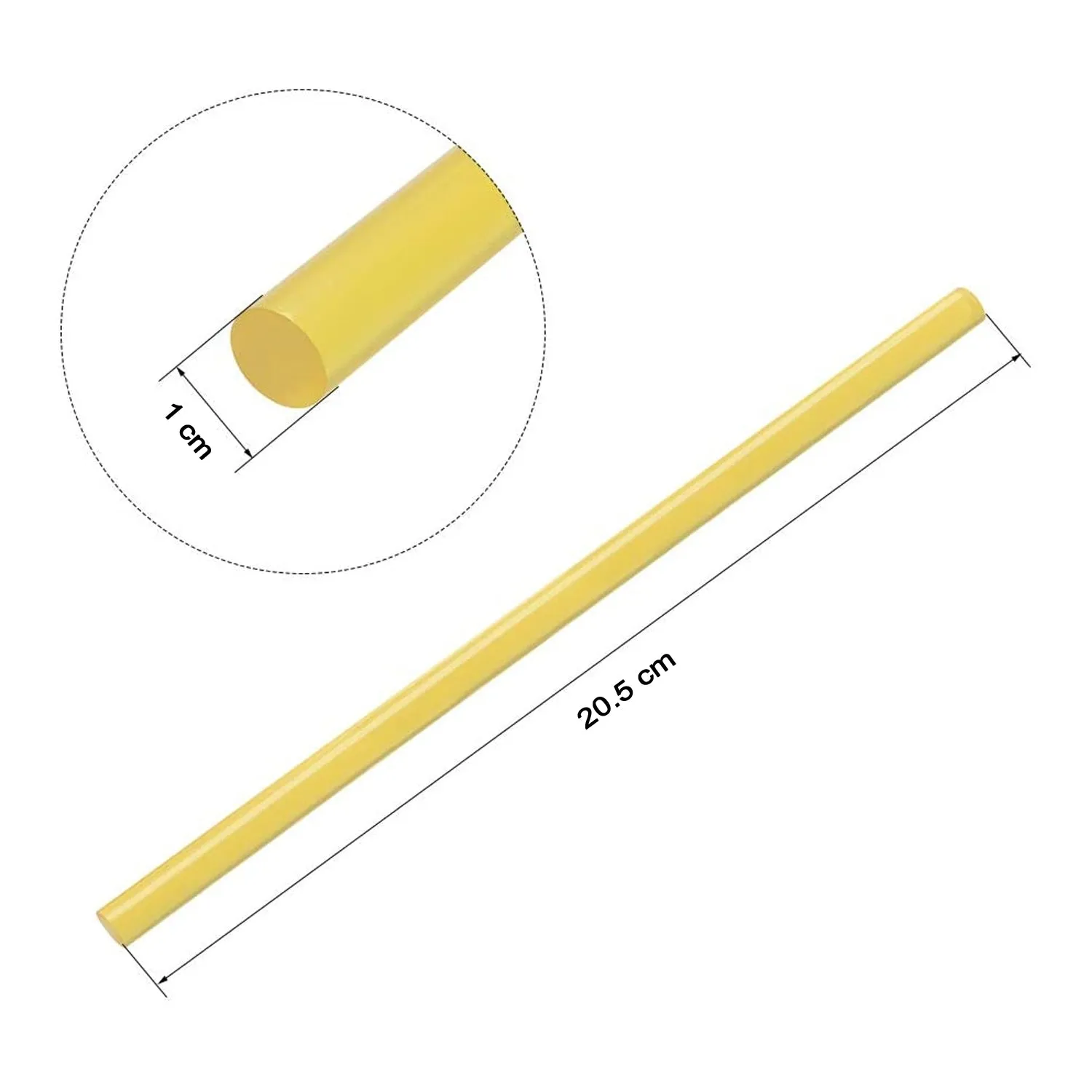 0463 Hot Melt Electric Heating Glue Stick Flexible for DIY, Sealing and Quick Repairs (1 pc) (11mm)