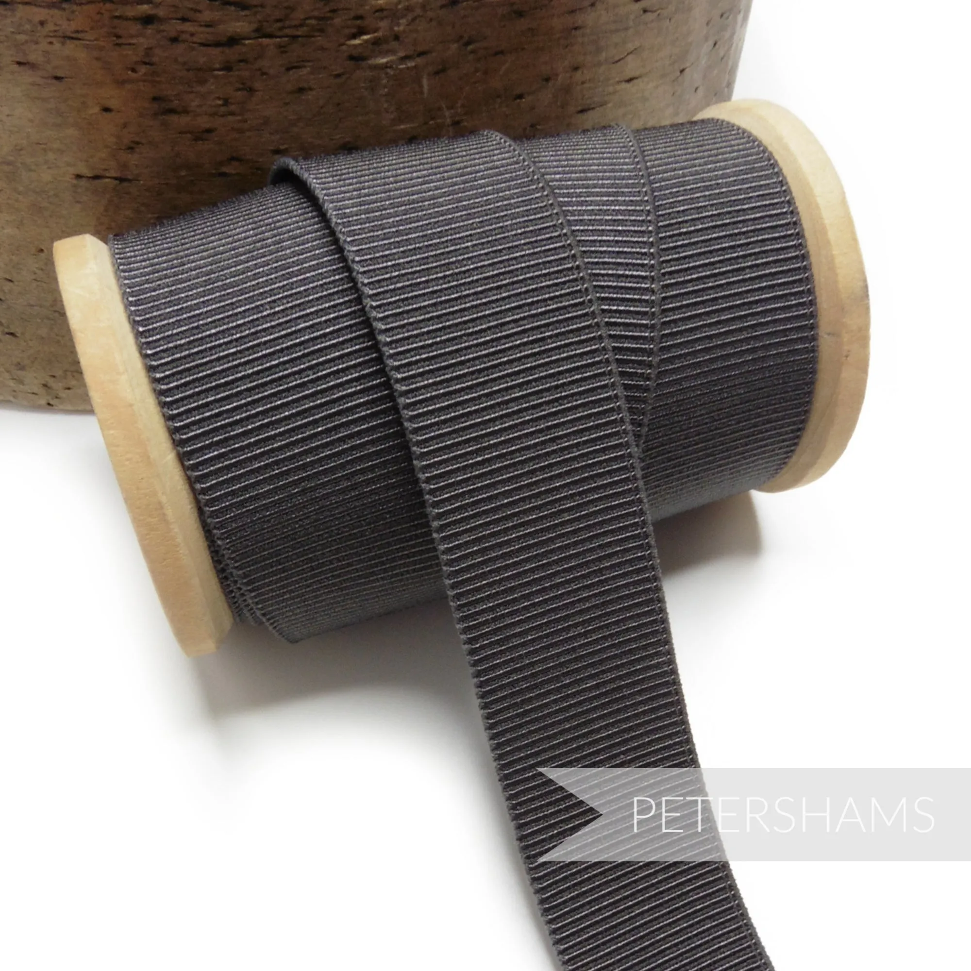 24mm Elastic Grosgrain - 1m