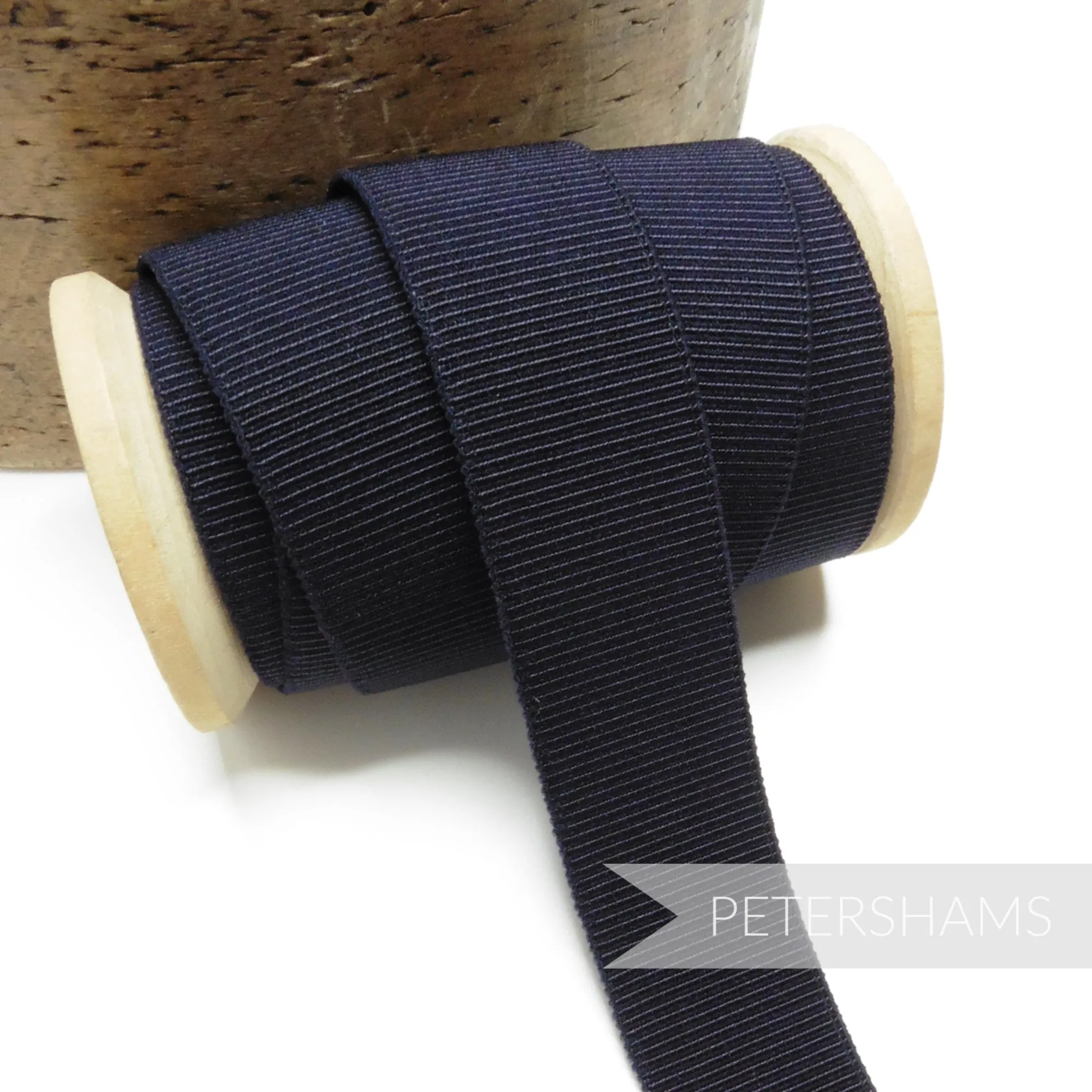 24mm Elastic Grosgrain - 1m