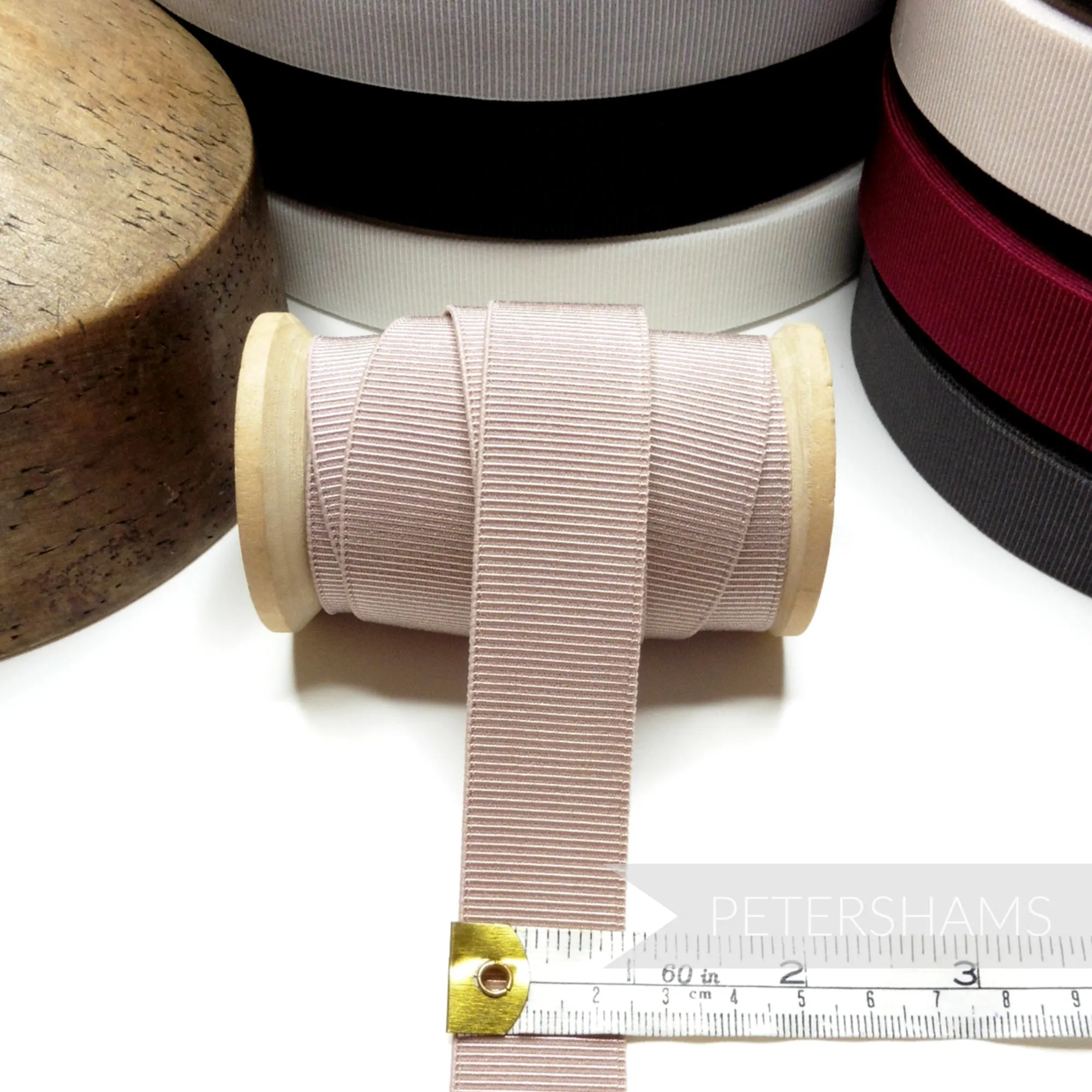 24mm Elastic Grosgrain - 1m