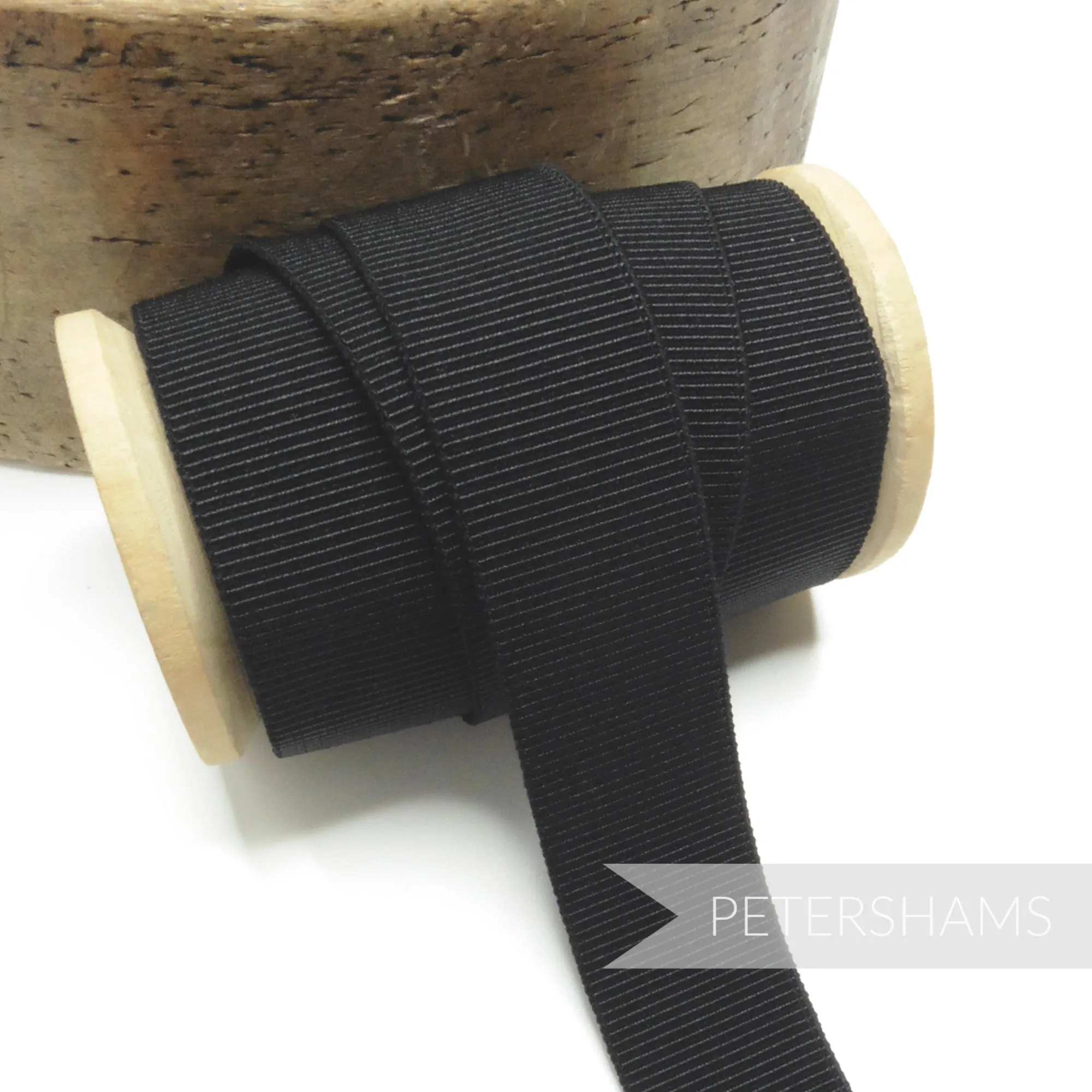 24mm Elastic Grosgrain - 1m