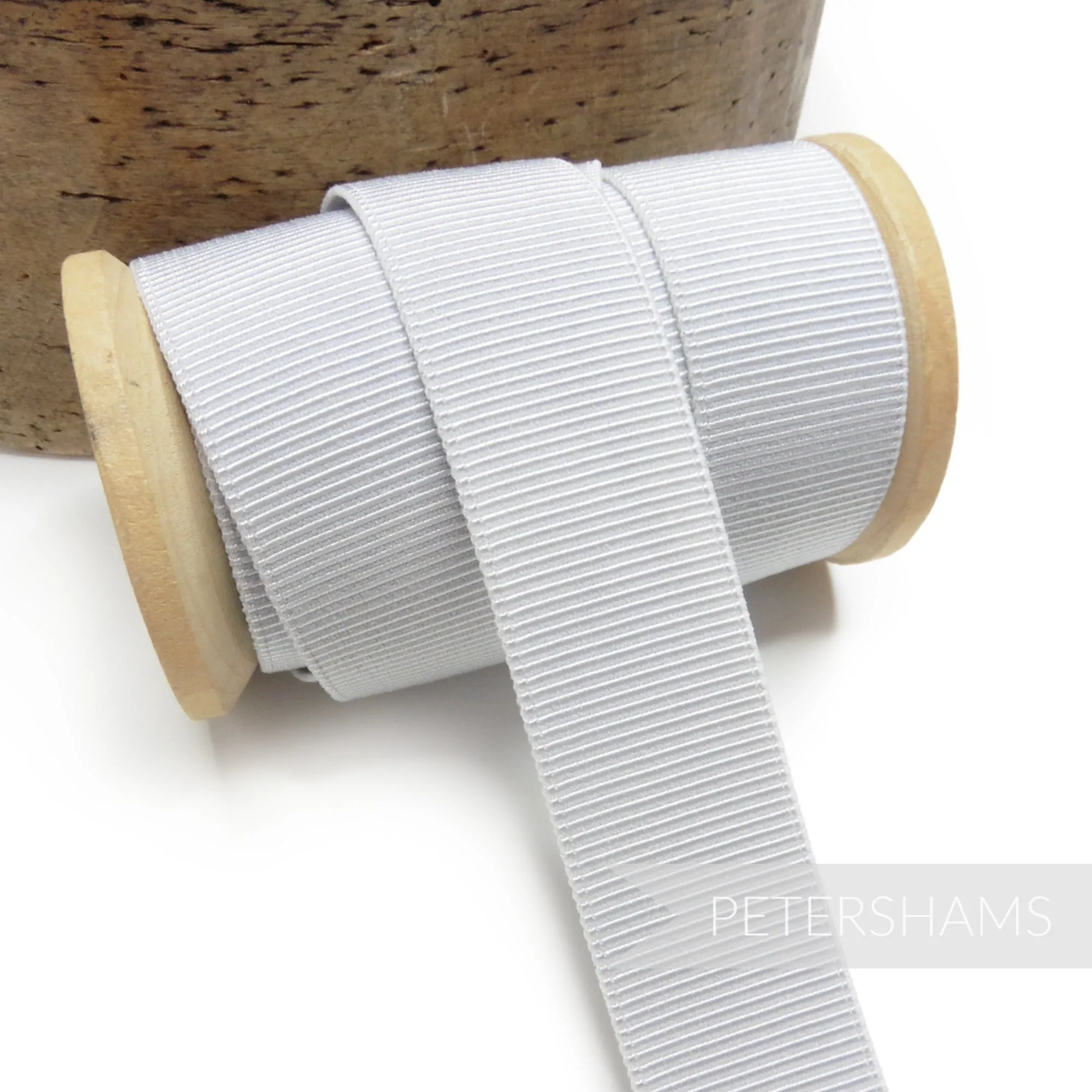 24mm Elastic Grosgrain - 1m