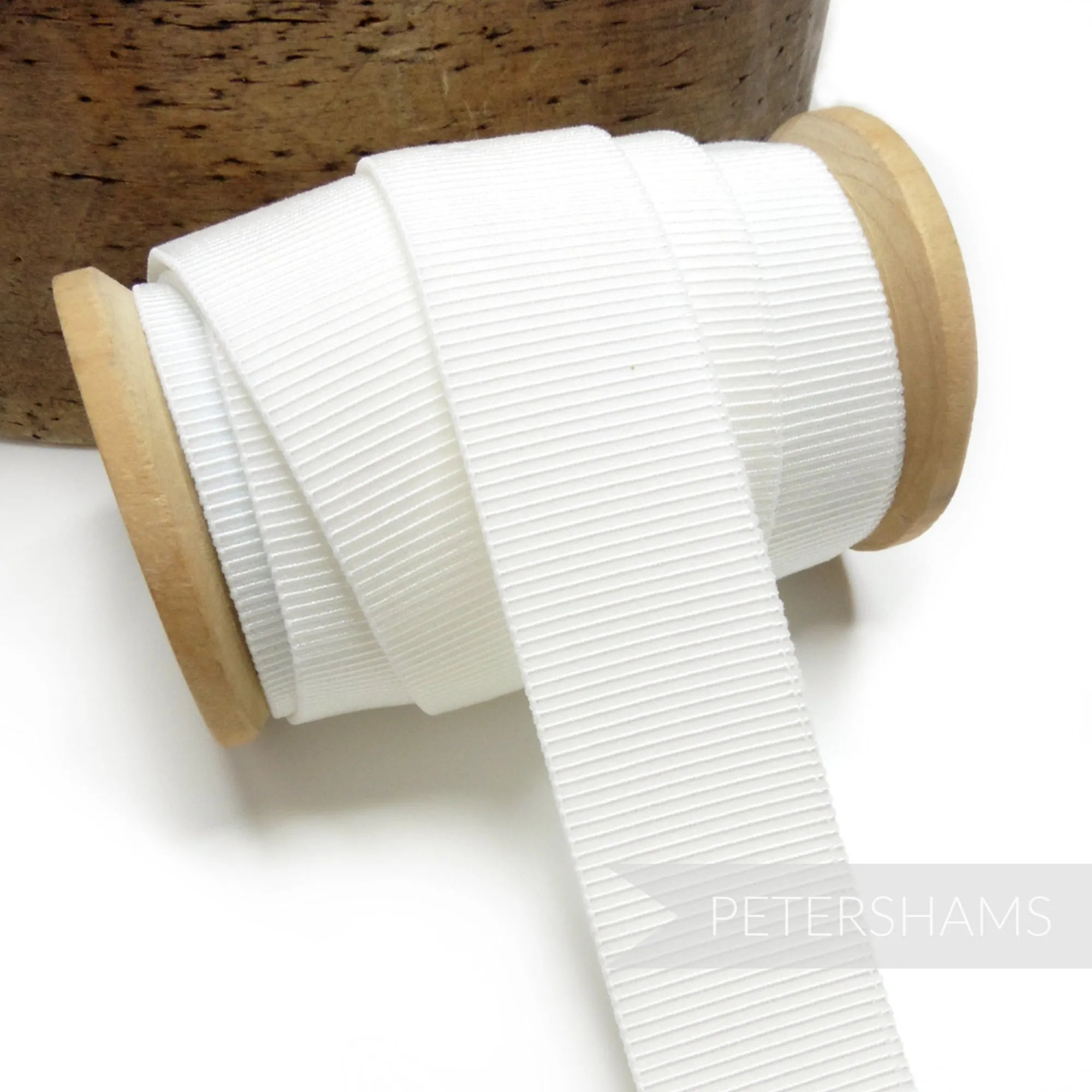 24mm Elastic Grosgrain - 1m