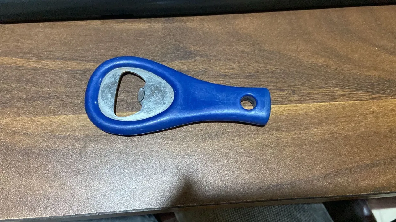 2528 Stainless Steel Bottle Opener 11cm