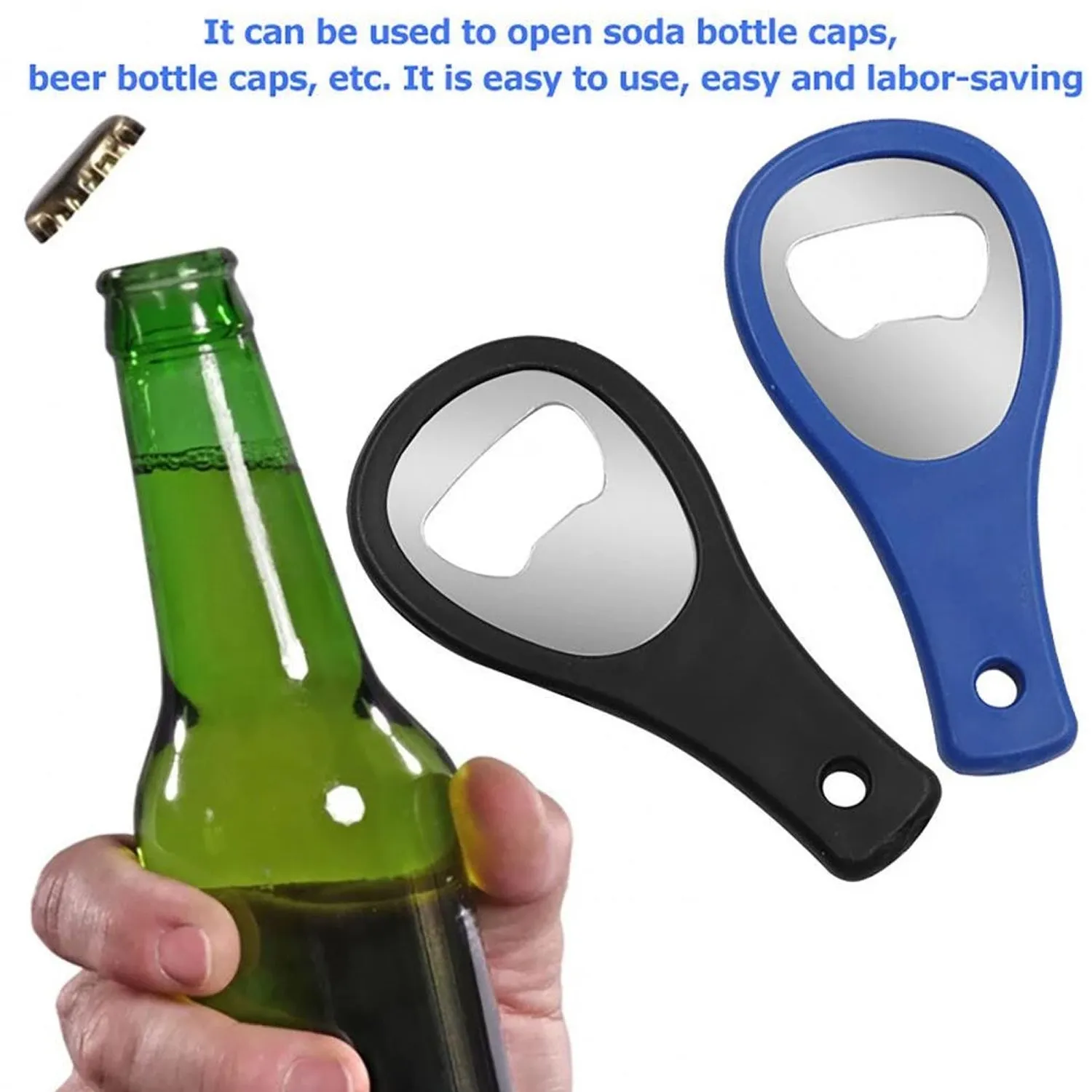 2528 Stainless Steel Bottle Opener 11cm