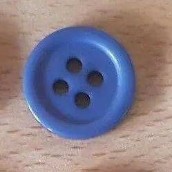 4 Hole Plastic Buttons 15mm/24 ligne