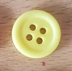 4 Hole Plastic Buttons 15mm/24 ligne