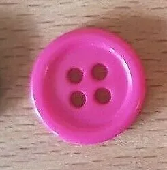 4 Hole Plastic Buttons 15mm/24 ligne