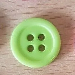4 Hole Plastic Buttons 15mm/24 ligne