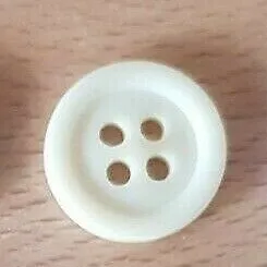 4 Hole Plastic Buttons 15mm/24 ligne