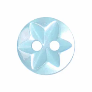 ABC Loose Buttons - 10mm Pale Blue