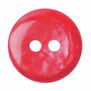 ABC Loose Buttons - 14mm Red