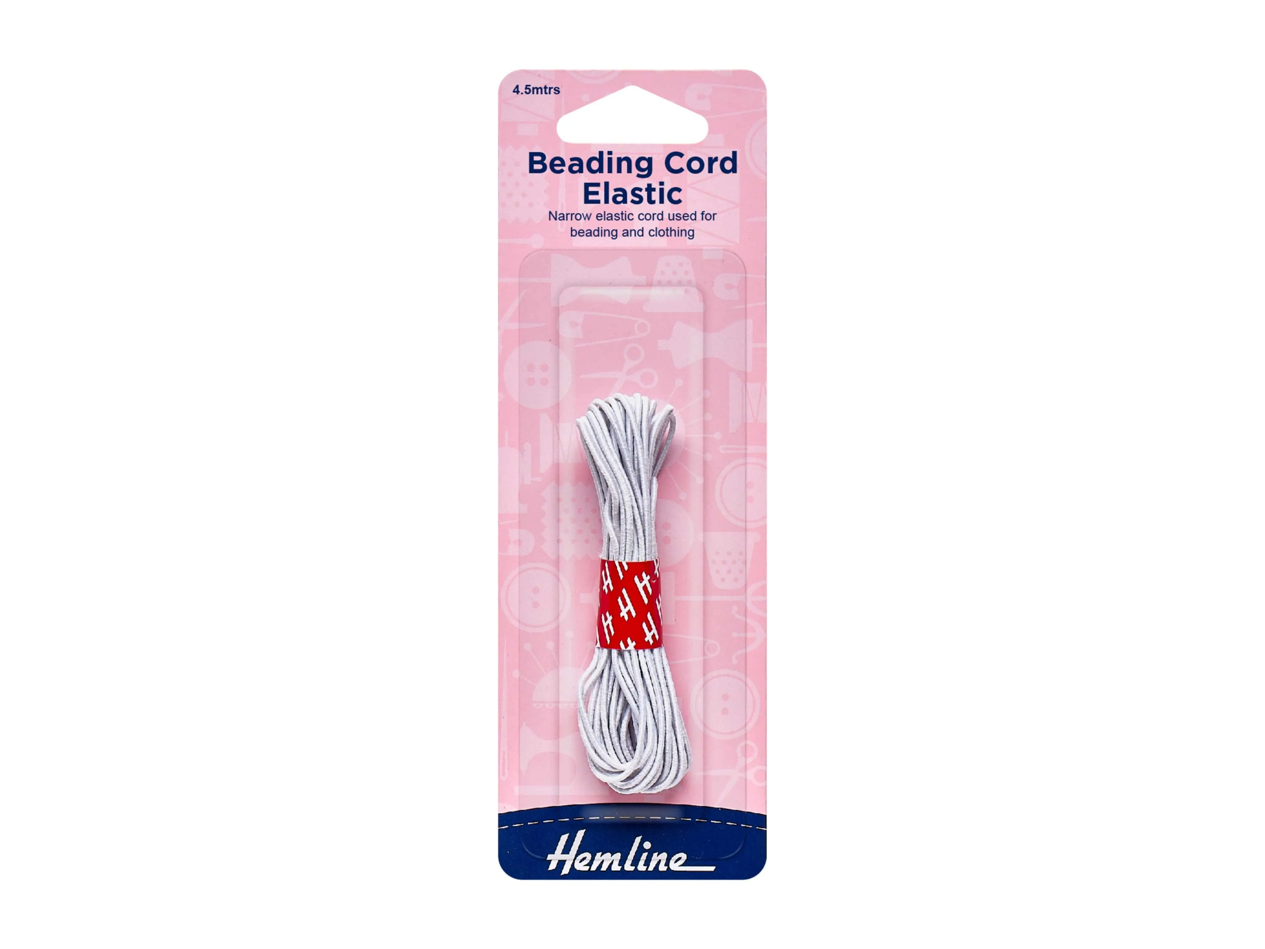 Beading Cord Elastic: 4.5m x 1.3mm