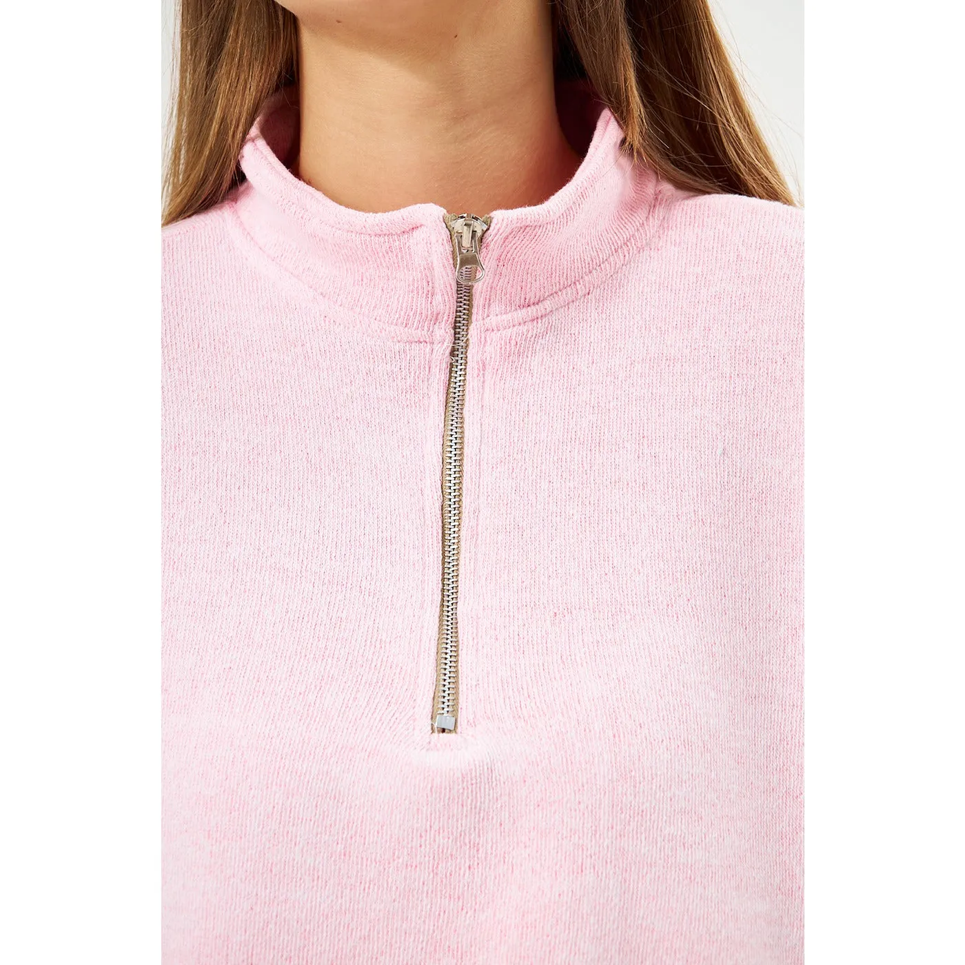Blush Pink Oversized Sweatshirt