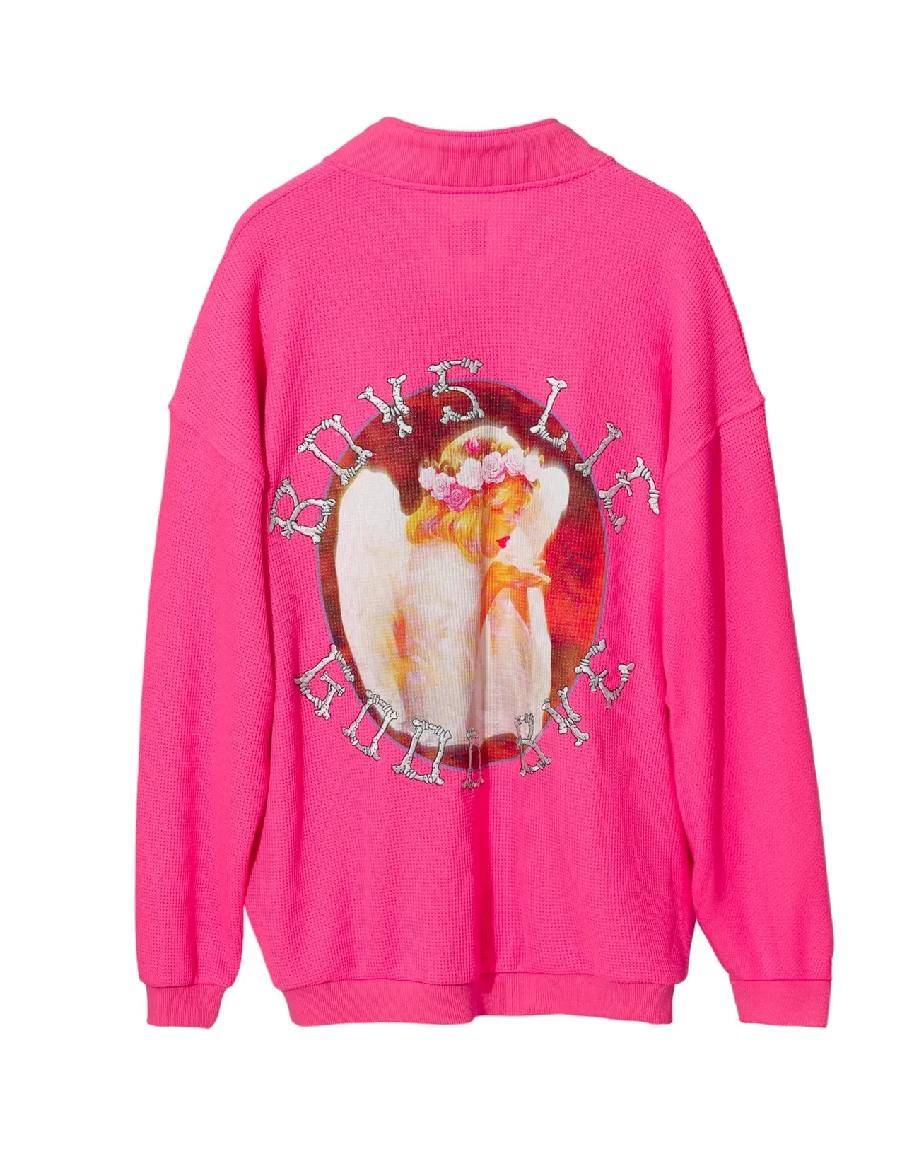 Boys Lie Goodbye Again Henley Crewneck