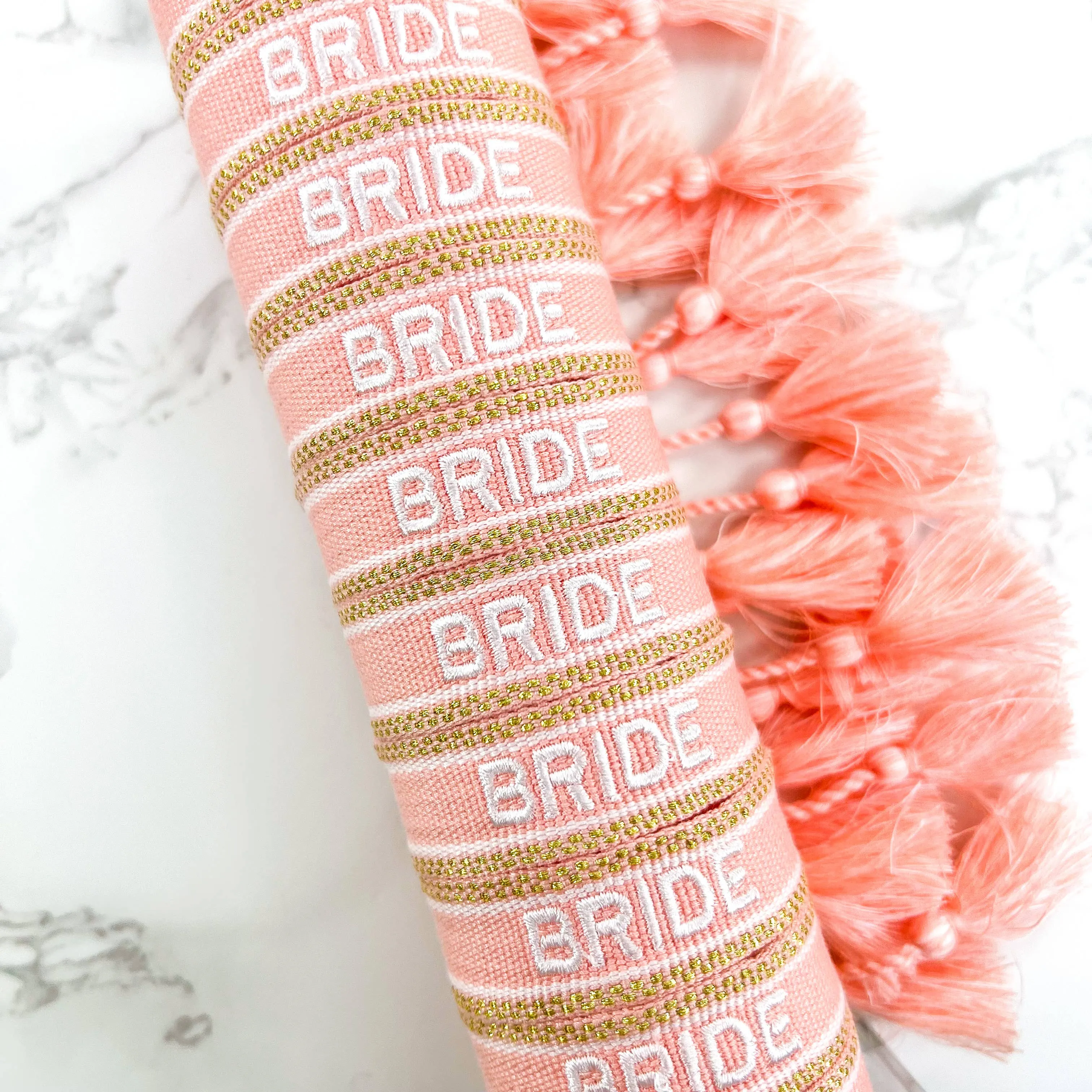 Bride Embroidered Bracelet