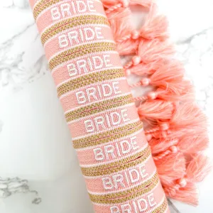 Bride Embroidered Bracelet