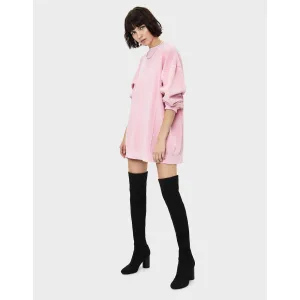 BSK Oversized Pink Sweatshirt