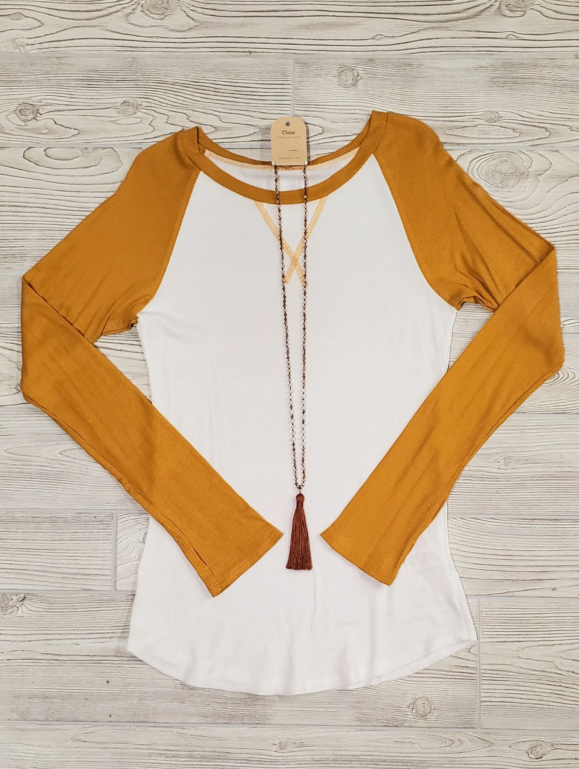 Calista Thermal Basball Tops - Multi