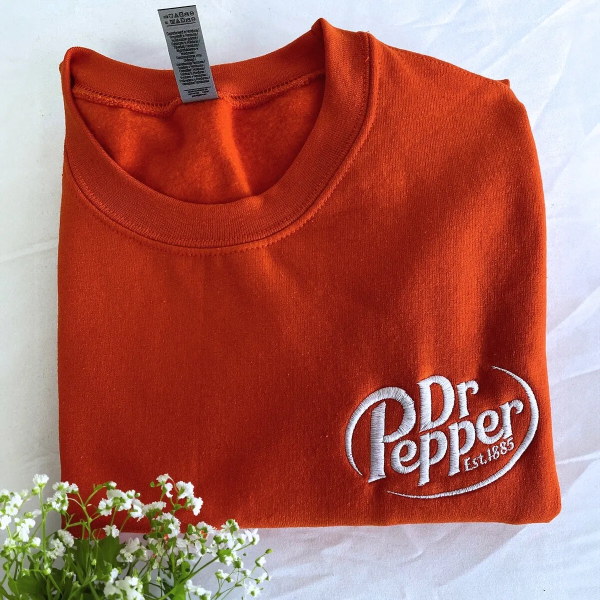 Custom Embroidered Neckline Collar T-Shirt