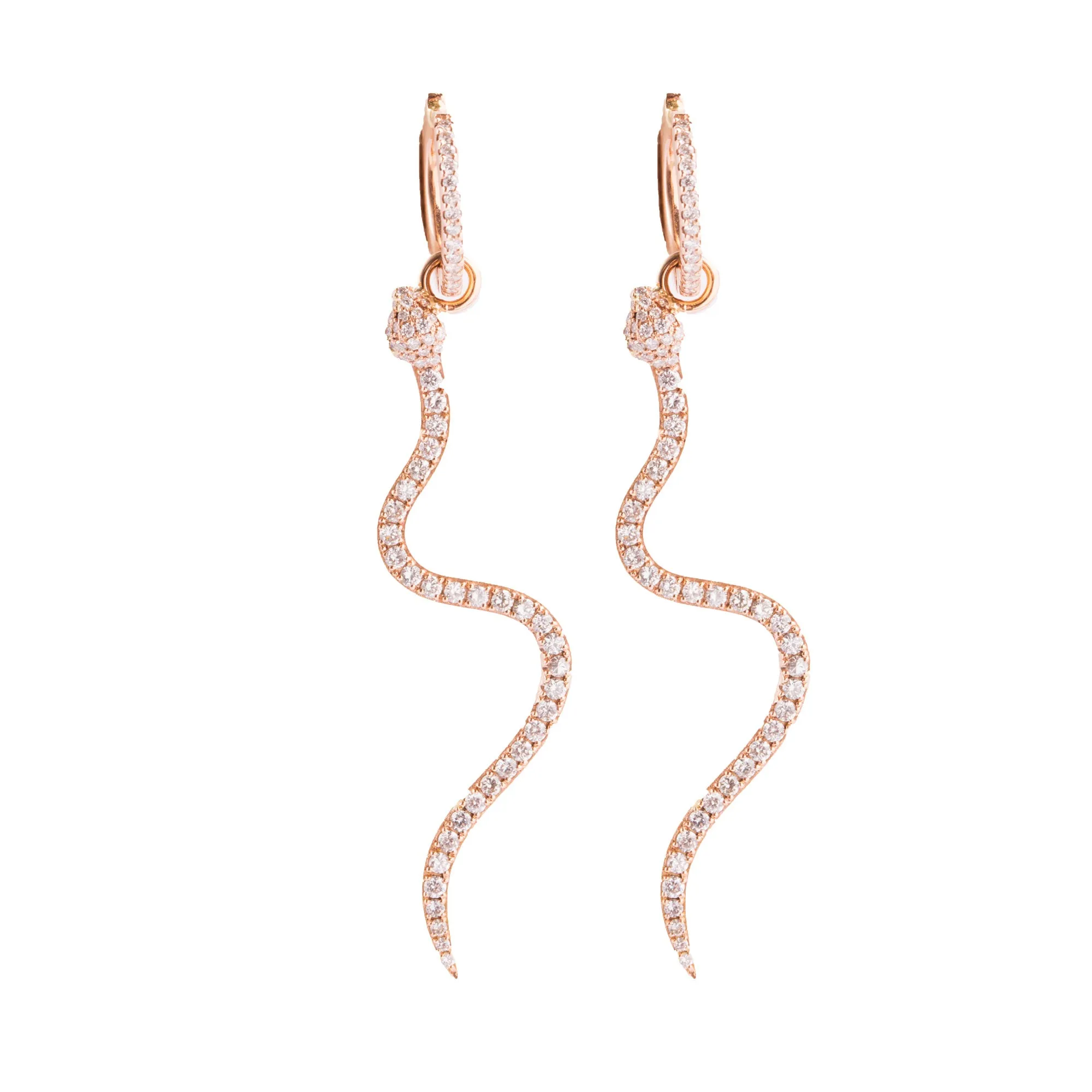Detachable Snake Earrings