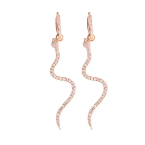 Detachable Snake Earrings