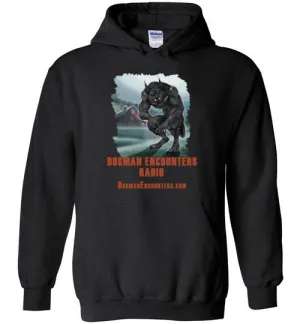 Dogman Encounters Episode 137 Collection Hooded Sweatshirt (vertical design)