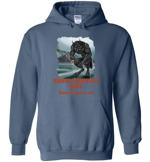 Dogman Encounters Episode 137 Collection Hooded Sweatshirt (vertical design)