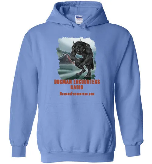 Dogman Encounters Episode 137 Collection Hooded Sweatshirt (vertical design)