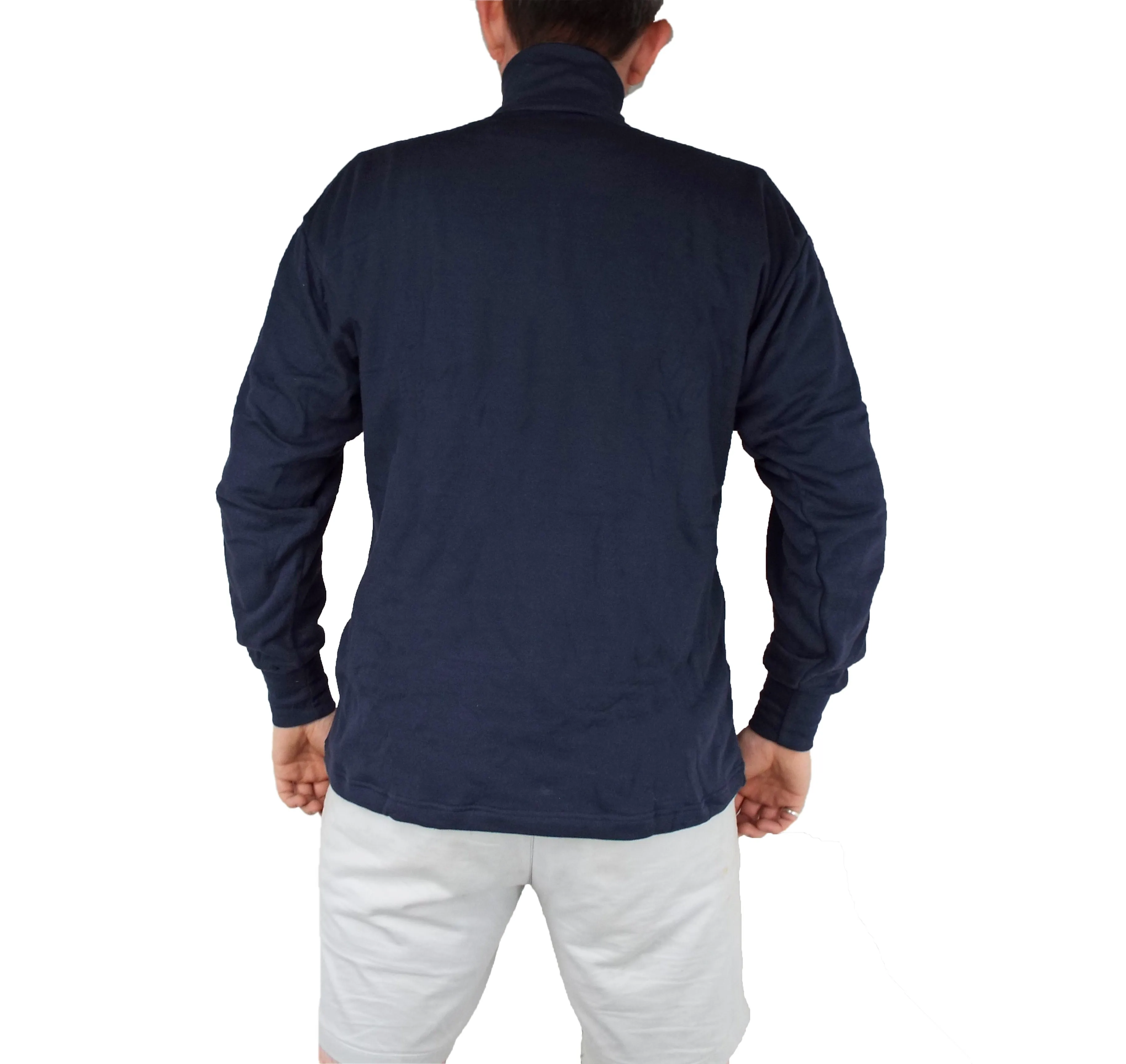 Dutch Military - Navy Blue Norgie Shirt – Base Layer - Unissued