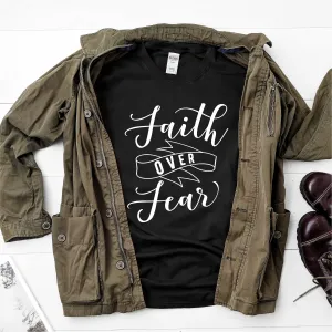 Faith Over Fear- Ultra Cotton Short Sleeve T-Shirt - DFHM10