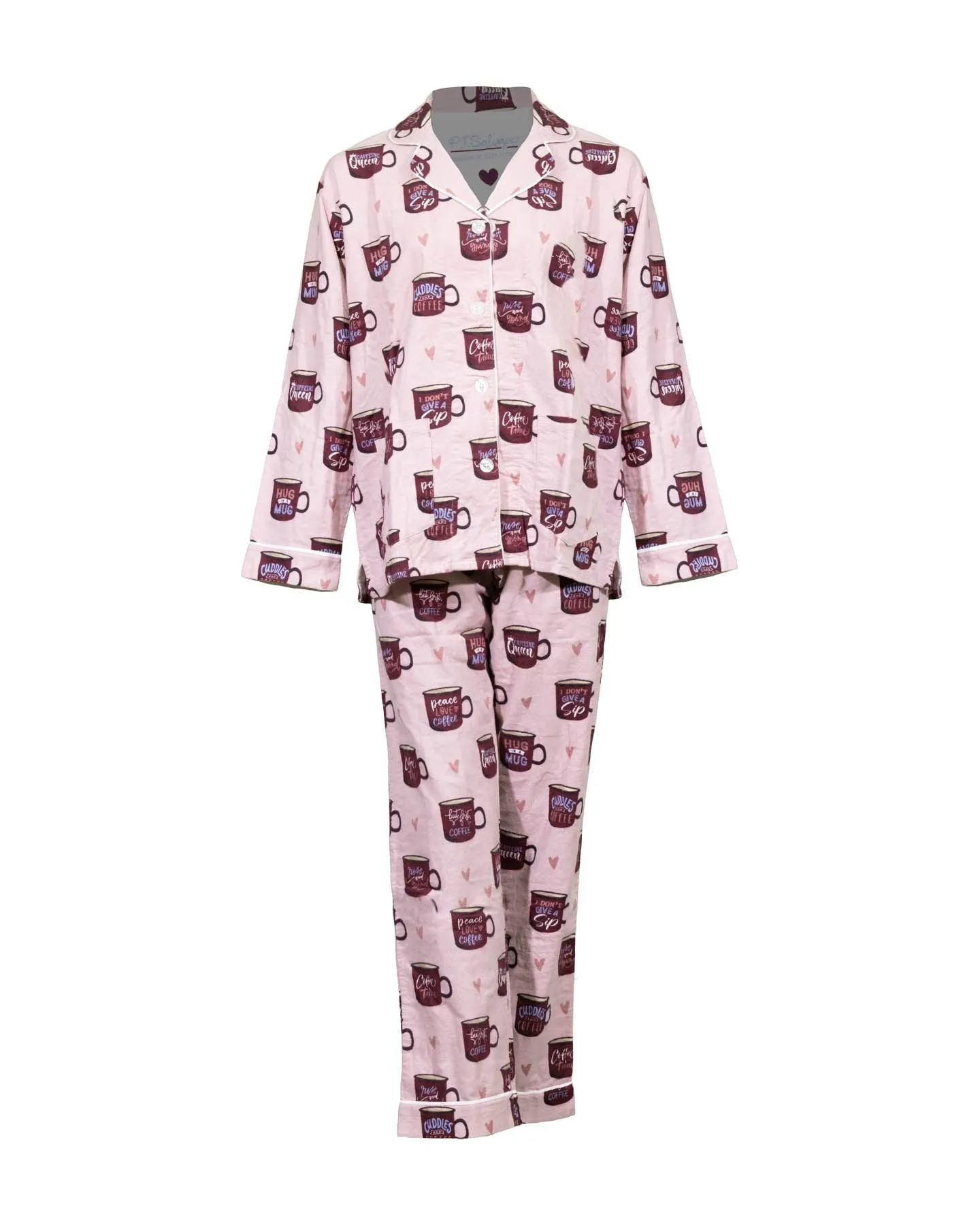 GRATEFUL HEART COFFEE PJ SET