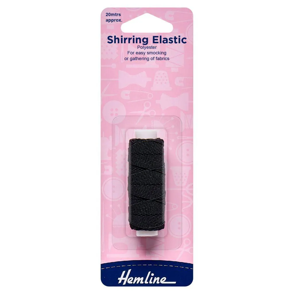 Hemline Shirring Elastic