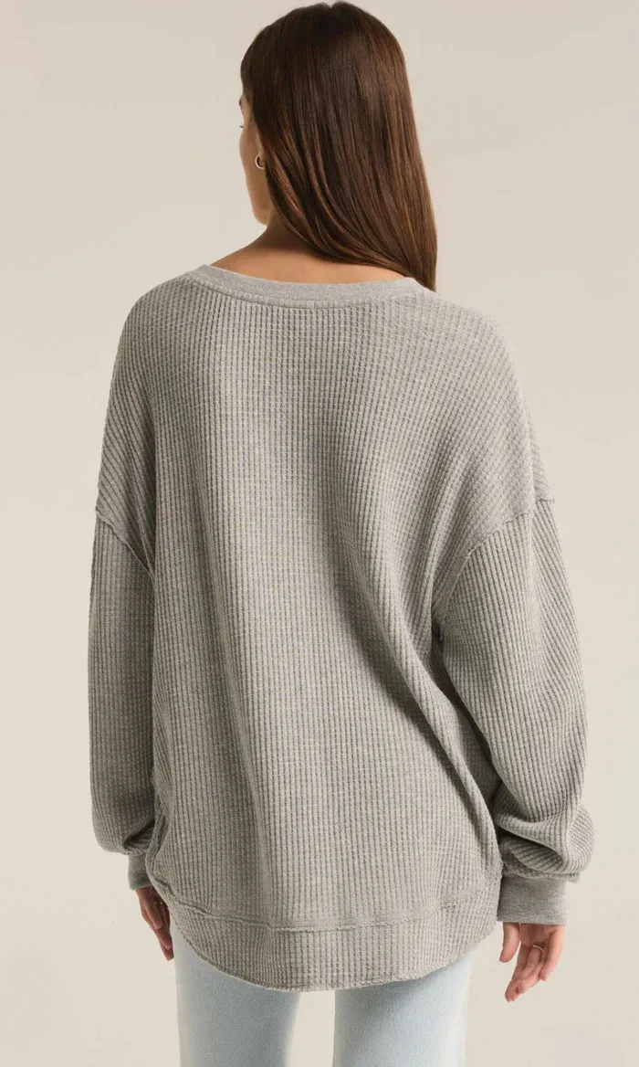 Jax Cozy Waffle Henley