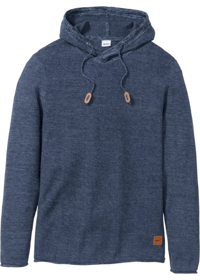 John Baner Jeanswear Hooded Pullover, blue