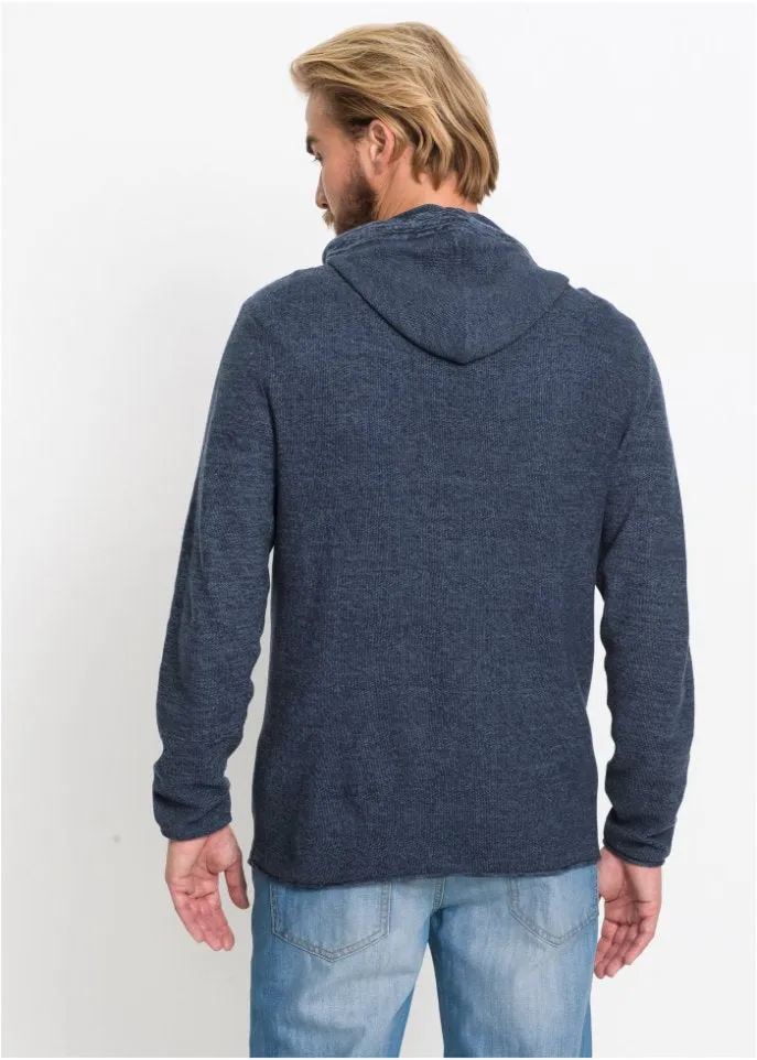 John Baner Jeanswear Hooded Pullover, blue