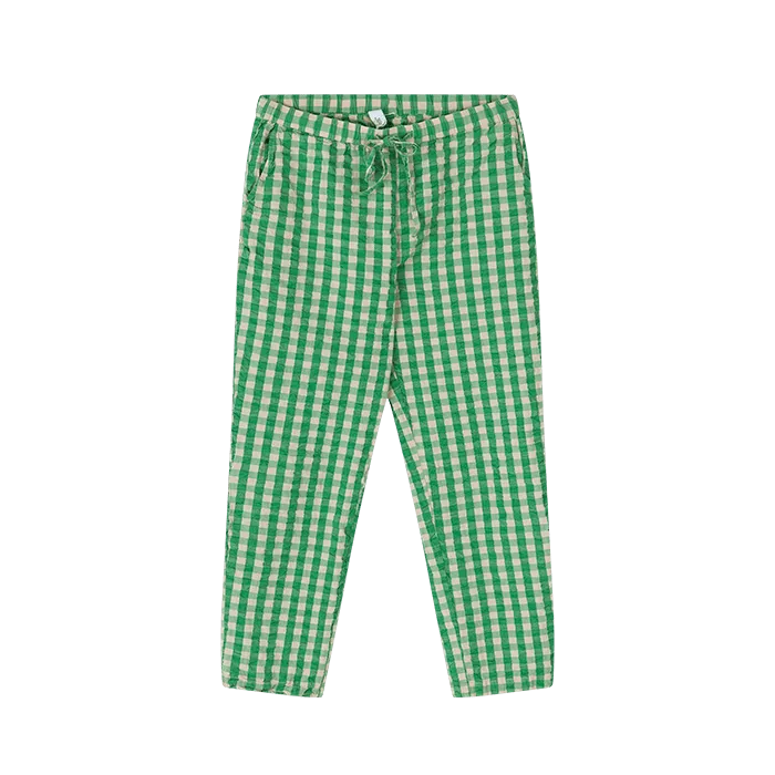 JUNA Barbara Lounge Pants, Green/Sand