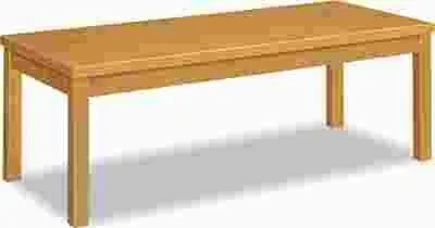 Laminate Occasional Table Rectangular 48W X 20D X 16H Harvest
