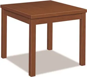 Laminate Occasional Table Square 24 Inch  W X 24 Inch  D X 20 Inch  H Henna Cherry