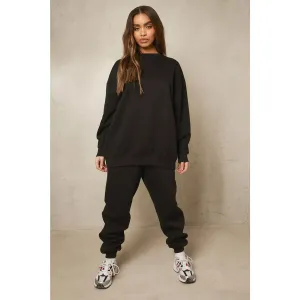 M17 Black Oversized Sweatshirt