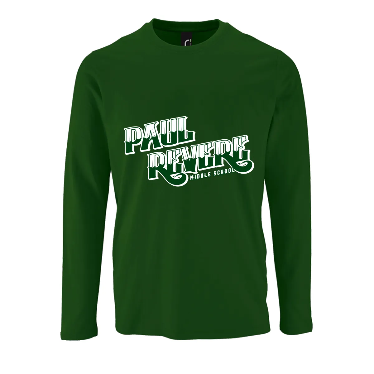 Marquee Black & White Long Sleeve T-Shirt