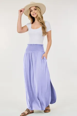 Maxi Skirt with Elastic Waist Style 2551