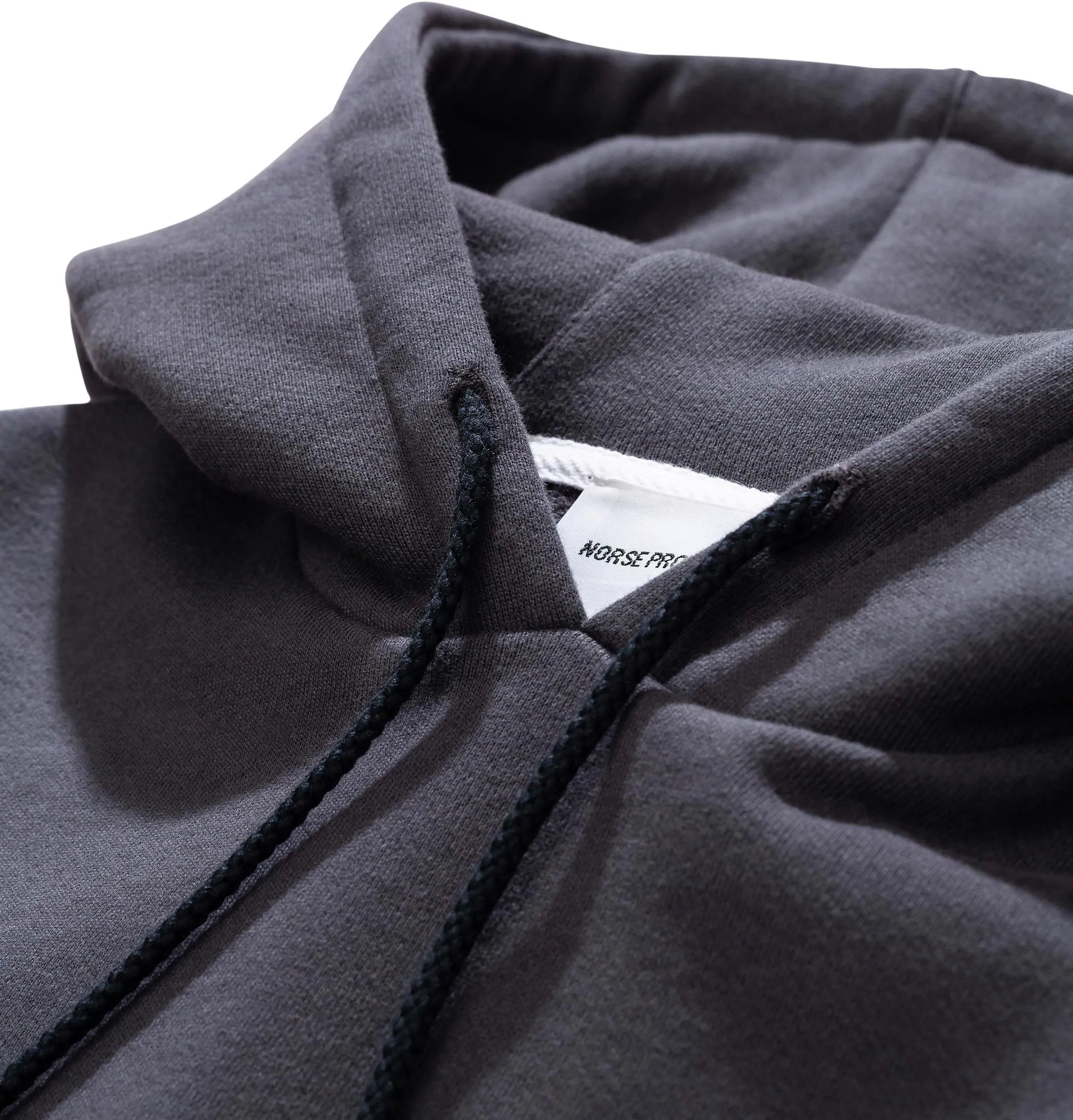 Norse Projects Vagn Classic Hood Sweatshirt – Slate Grey
