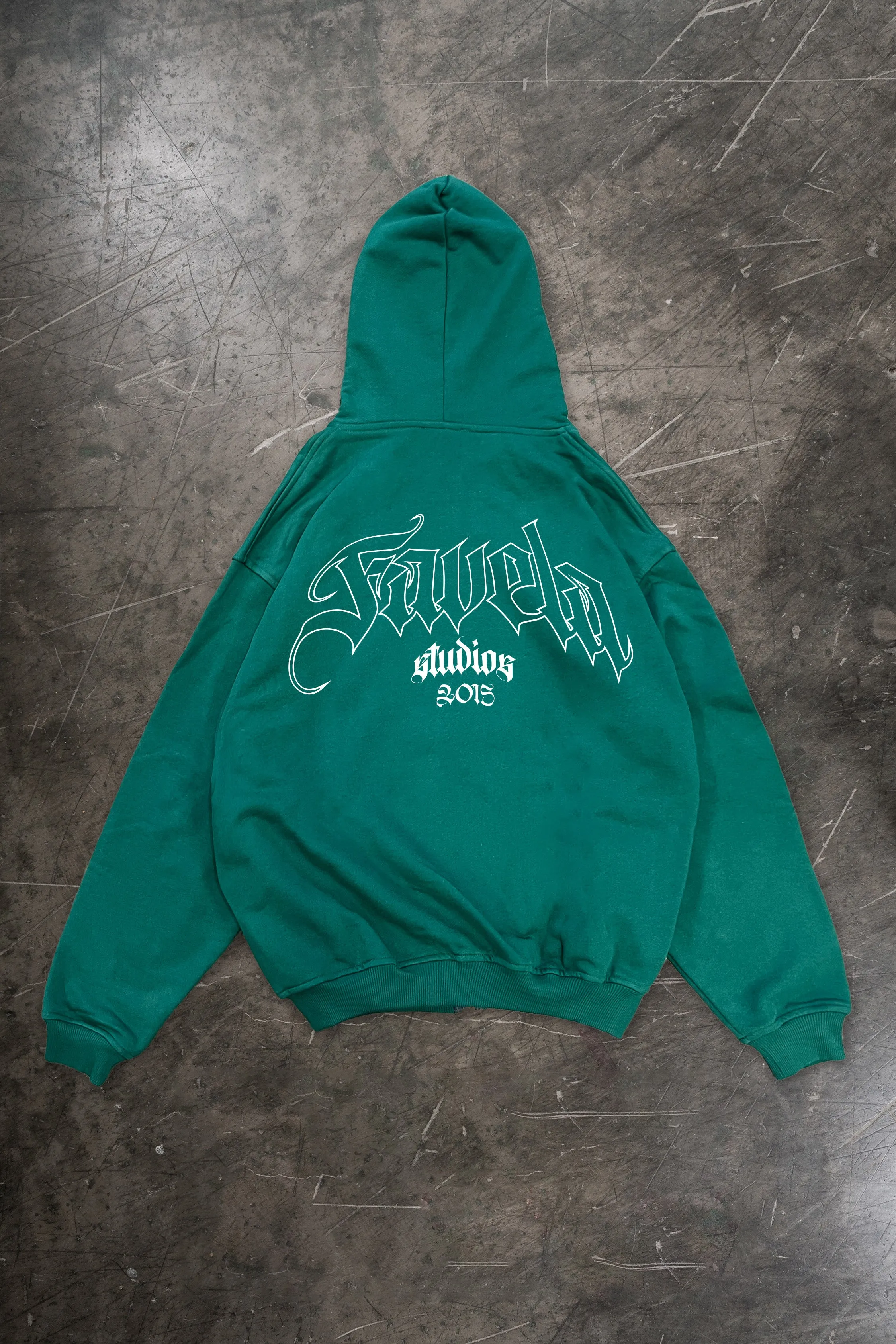 %OUTLINE FOREST GREEN FRONTZIP%