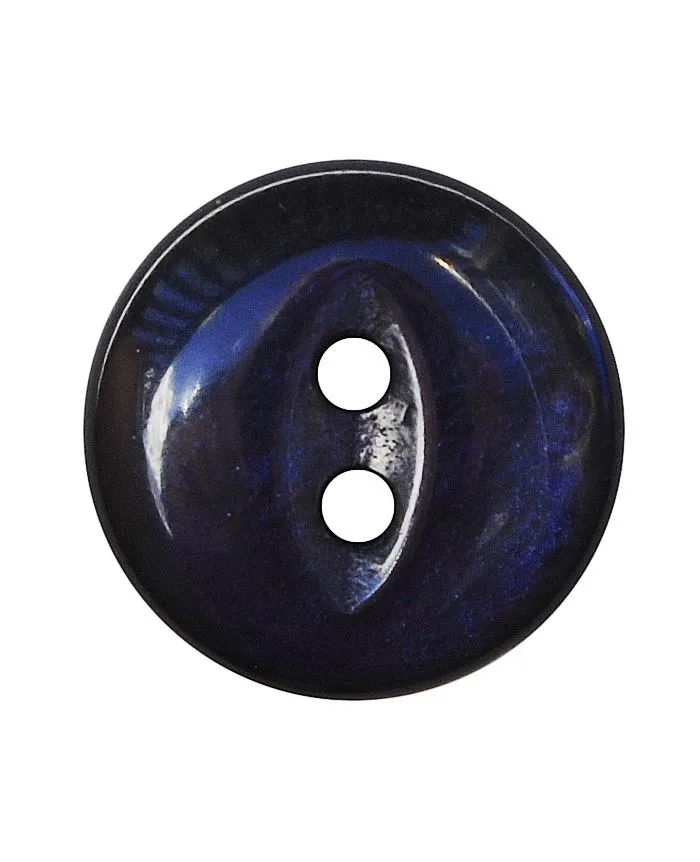 Polyamide button, round, 2 holes - Size: 13mm by Dill Buttons