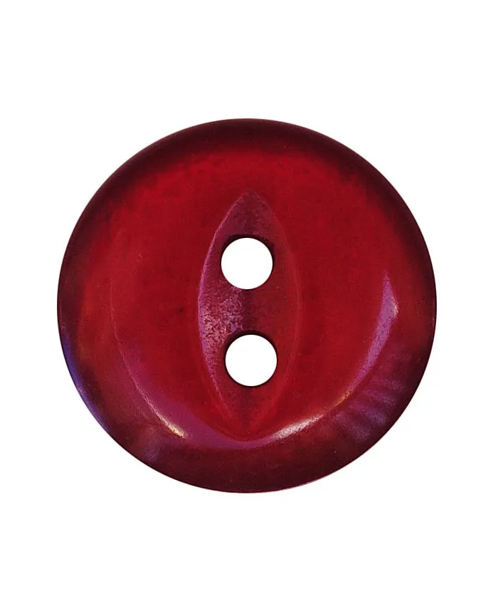 Polyamide button, round, 2 holes - Size: 13mm by Dill Buttons