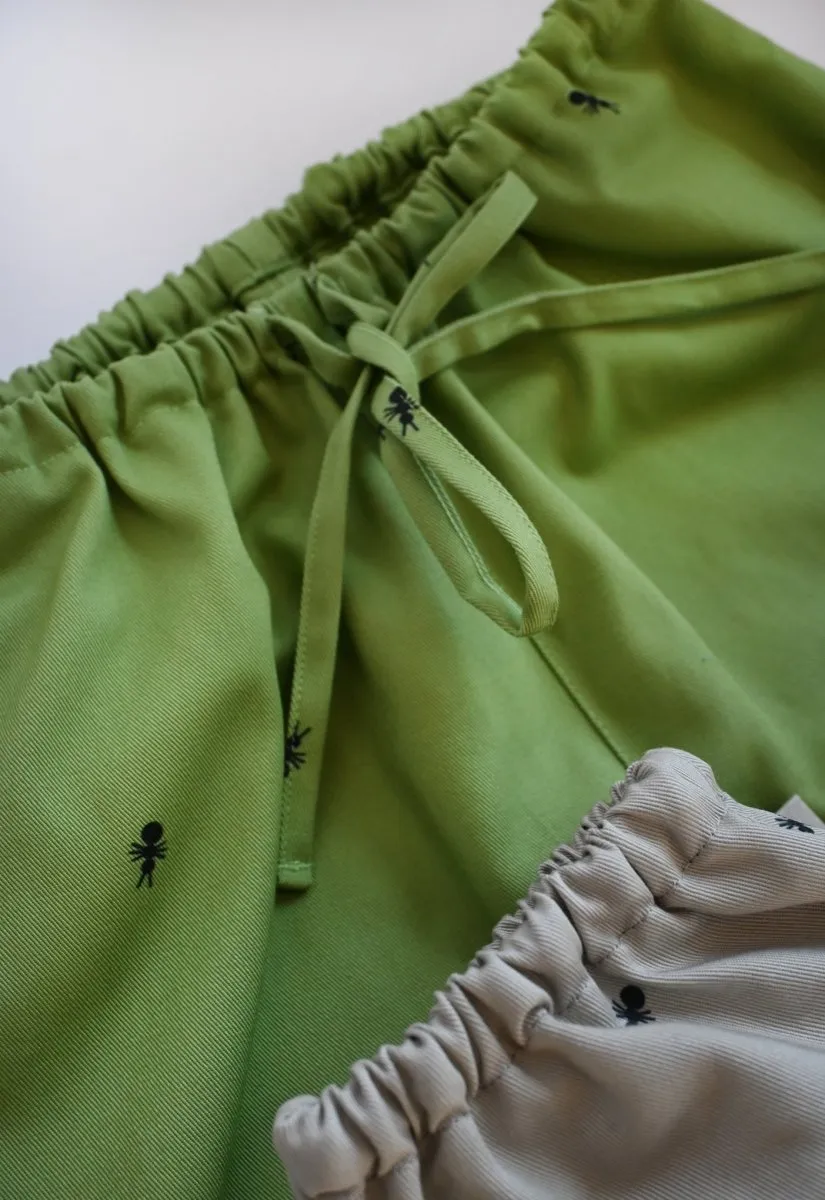 "Ants on Your Pants" - Avocado Green