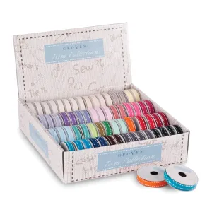 Ribbons: Stitched Grosgrain